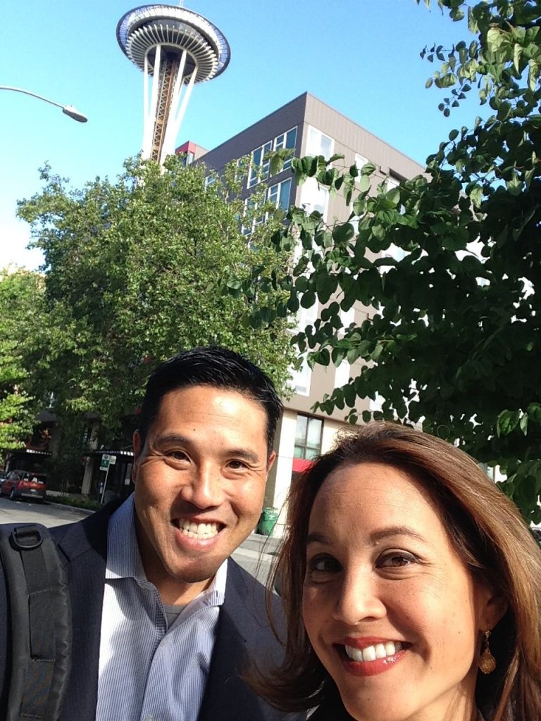 Ryan Yamamoto and Suzanne Phan in Seattle.